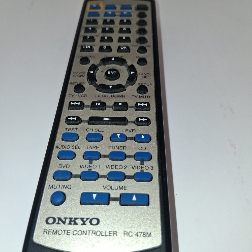 ONKYO Replacement Remote Control RC-478M OEM AV Receiver